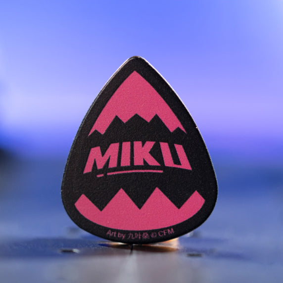 Offiziell lizenziertes Gitarrenplektren-Set der Hatsune Miku RAVE-Serie (3er-Pack)
