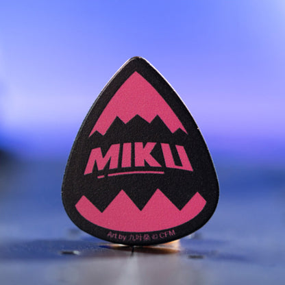 Offiziell lizenziertes Gitarrenplektren-Set der Hatsune Miku RAVE-Serie (3er-Pack)