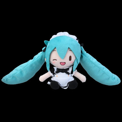 Hatsune Miku Maid Outfit  – 16cm Small Plush Toy