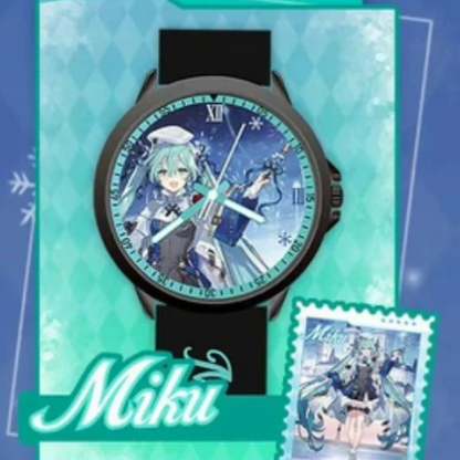 Official Hatsune Miku Snowy Night Series Watch Blind Box - Random Box or Opened & Confirmed Style