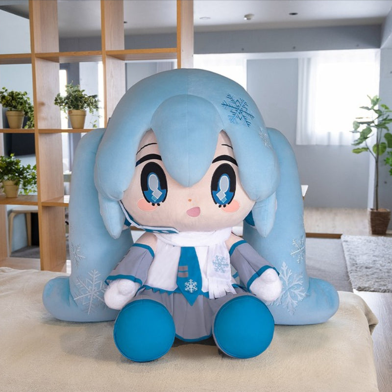 Officially Licensed TAITO VOCALOID Hatsune Miku Snow Miku Super Extra-Large Plush – Bilibili Exclusive