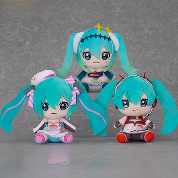 Officially Licensed Hatsune Miku GT Project 15th Anniversary Palm-Size Plush Doll