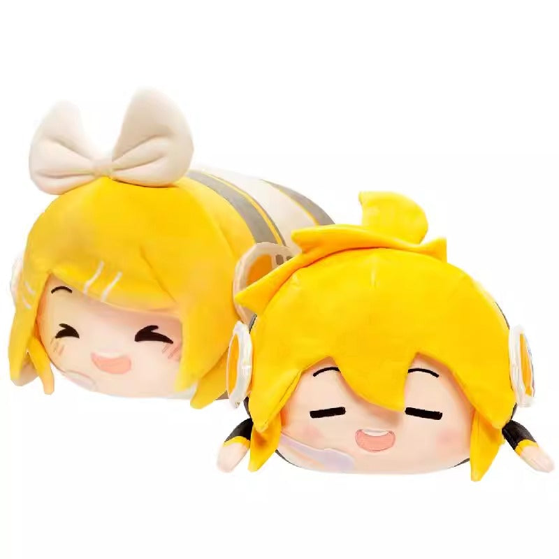 Officially Licensed VOCALOID Twin Hug Pillow Plush – Kagamine Rin & Len – Bilibili Exclusive
