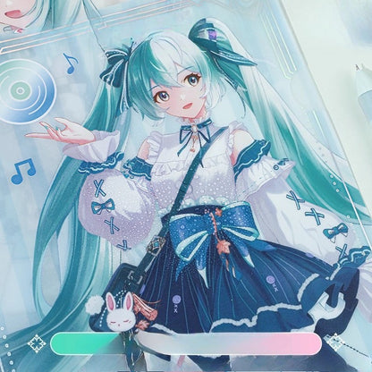 Official Licensed Hatsune Miku A4 L-Shaped File Folder – Document Storage Sleeve (Style A + Style B)
