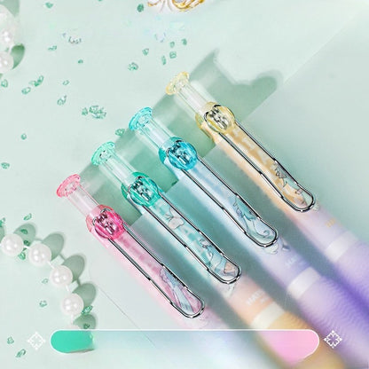 Official Licensed Hatsune Miku Retractable Black Gel Pen – 0.5mm Fine Point, 3-Pack