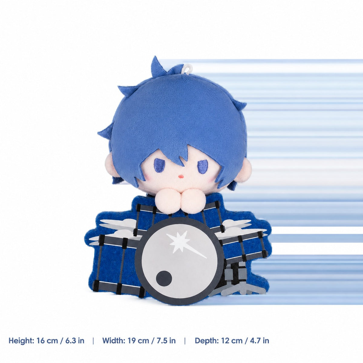 Officially Licensed Vocaloid BabyQ Plush Pendant (12.5 cm / 4.9 in)