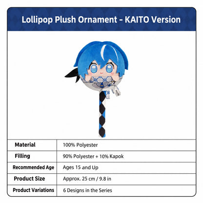 Officially Licensed Hatsune Miku Lollipop Plush (25 cm / 9.8 in)
