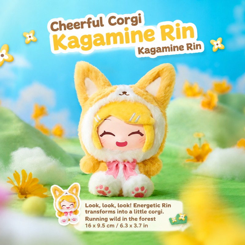 Officially Licensed Hatsune Miku Forest Friends Plush Blind Box (15 cm / 5.9 in)