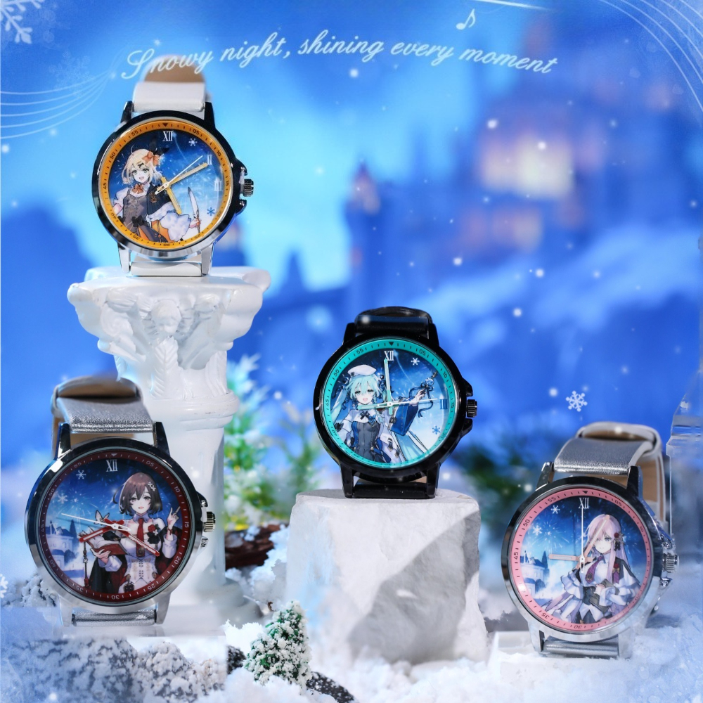 Official Hatsune Miku Snowy Night Series Watch Blind Box - Random Box or Opened & Confirmed Style