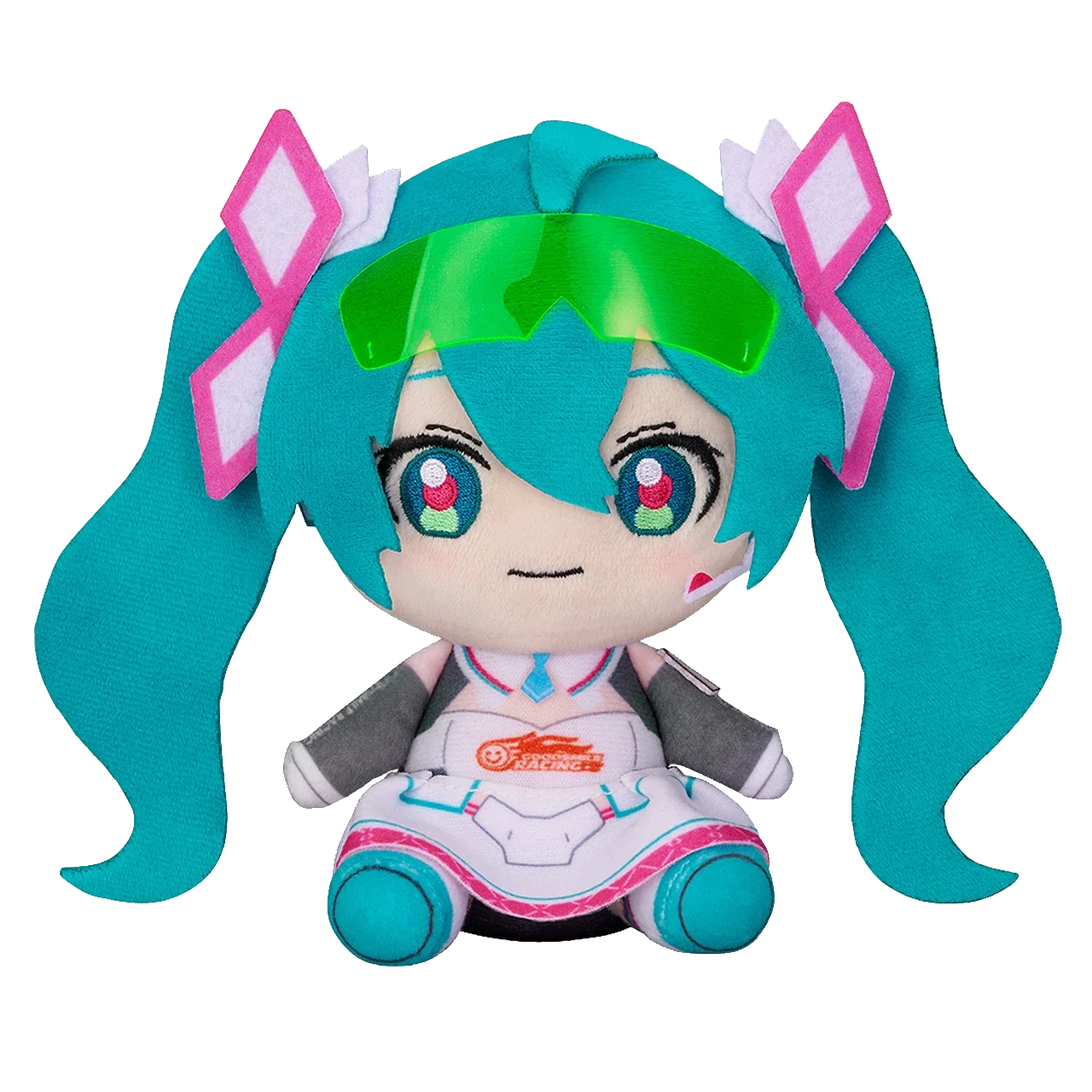 Official VOCALOID Hatsune Miku GT Project 15th Anniversary Palm-Sized Plush Doll