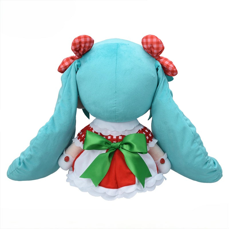 Official Hatsune Miku × LOVE AND BERRY Strawberry fufu LL Plush