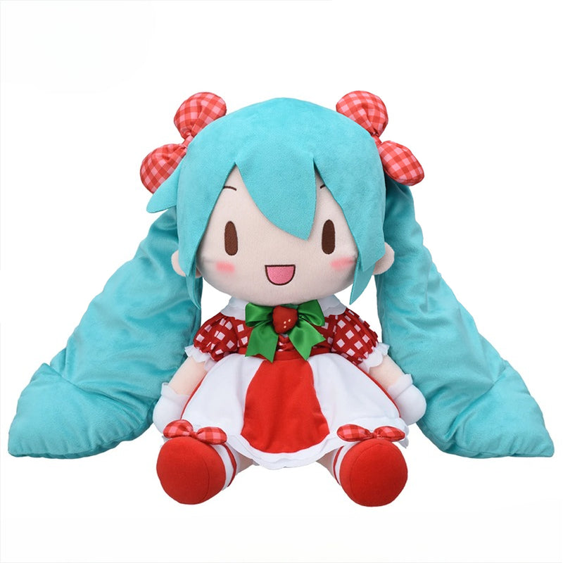 Official Hatsune Miku × LOVE AND BERRY Strawberry fufu LL Plush