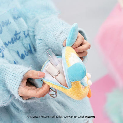 Offiziell lizenzierte Plüsch-Geldbörse aus der Hatsune Miku Super Delicious-Serie