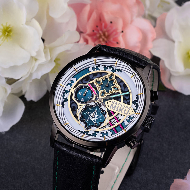 Officially Licensed Hatsune Miku Miku With You 5th Anniversary Commemorative Watch