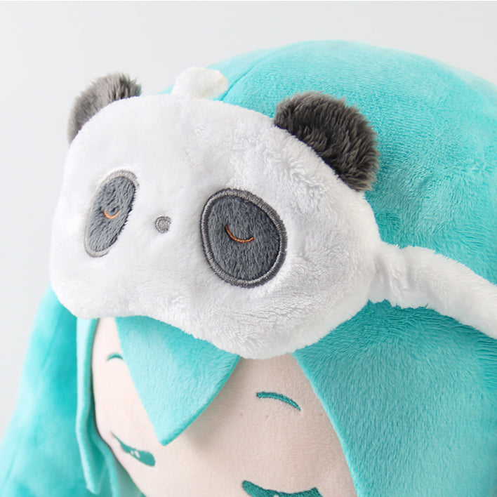 Offiziell lizenziertes großes Hatsune Miku-Plüschtier „Sleepy“.