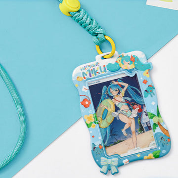 Offiziell lizenzierter Hatsune Miku Summer Dream Miku-Kartenhalter