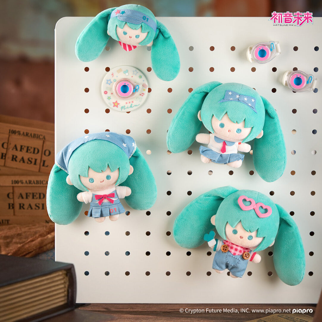 Official Hatsune Miku Denim Tribe Snap Plush Blind Box