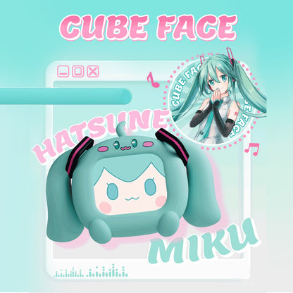 Écouteurs sans fil Hatsune Miku sous licence officielle avec support de bureau intelligent