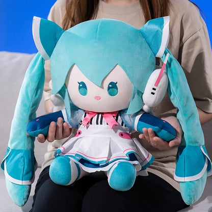 Hatsune Miku Synthwave Wings Sitting  – 40cm Large Plush Toy
