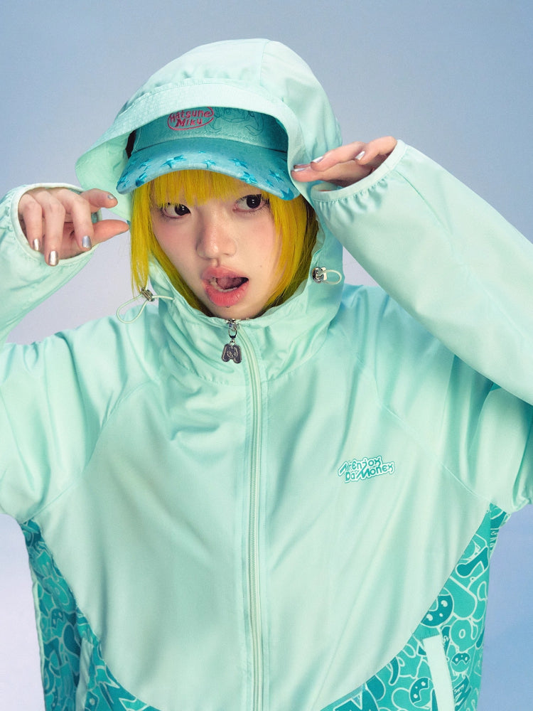 Official Licensed Hatsune Miku UV-Protective Short Jacket – Lightweight Casual Sun Jacket