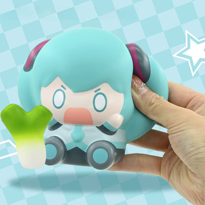 Jouet anti-stress Hatsune Miku Squishy Fun sous licence officielle
