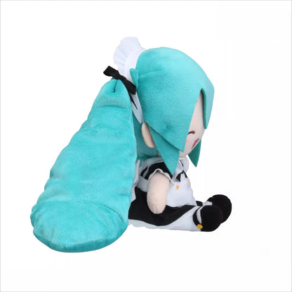 Hatsune Miku Maid Outfit  – 16cm Small Plush Toy