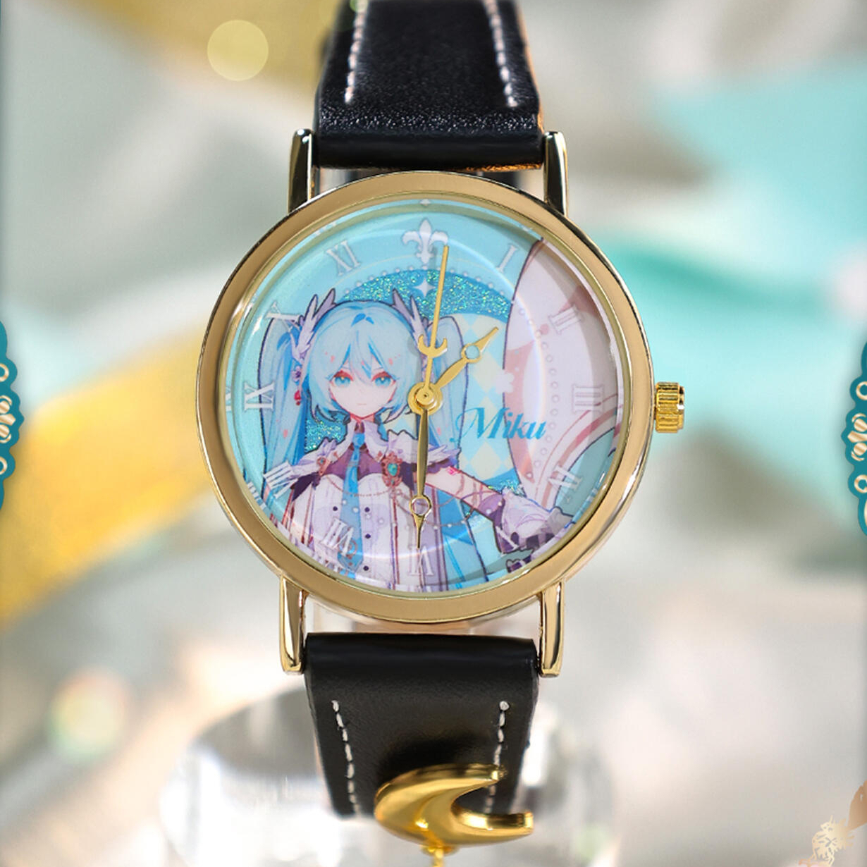 Officially Licensed Hatsune Miku Starry Moon Knight Series Watch Blind Box - Random Box or Opened & Confirmed Style