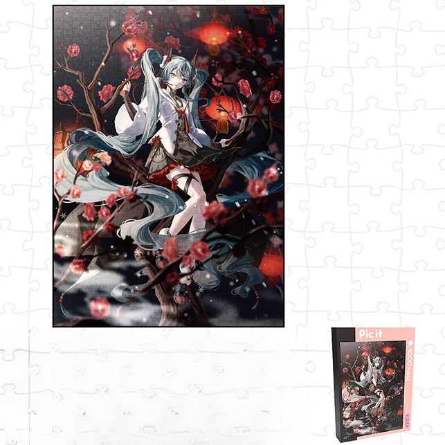 Puzzle 1000 pièces de la série Hatsune Miku sous licence officielle