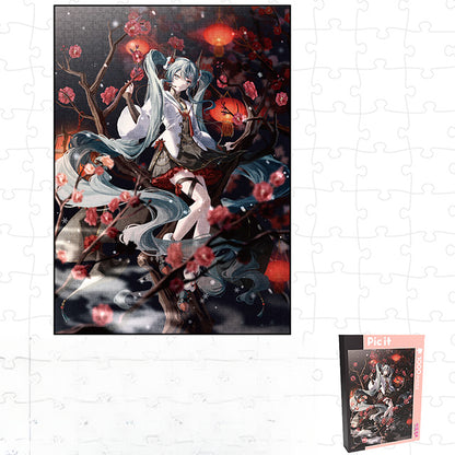 Puzzle 1000 pièces de la série Hatsune Miku sous licence officielle