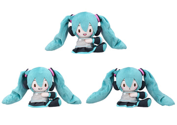 Official Hatsune Miku Fuwapetit Fufu EX Claw Machine Plush Doll