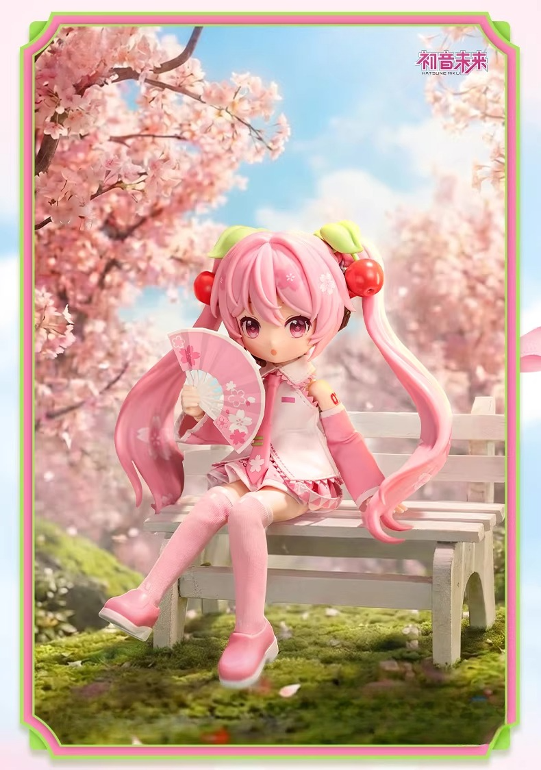 Official Hatsune Miku Qiyuji Series Cherry Blossom Miku Articulated official-hatsune-miku-qiyuji-series-cherry-blossom-miku-articulated