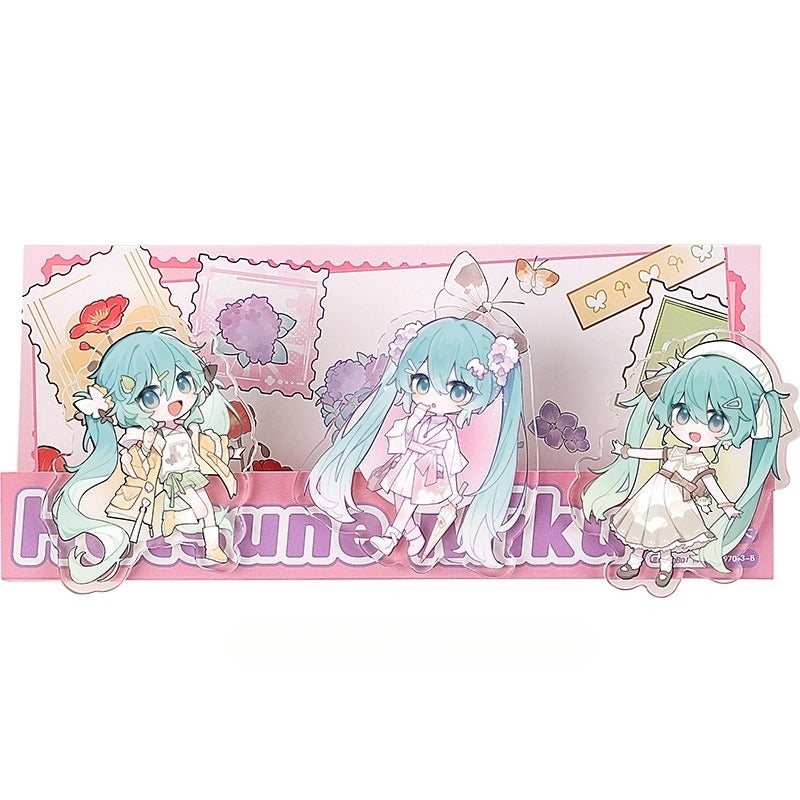 Official Licensed Hatsune Miku Acrylic Planner Clip – Notebook & File Clamp