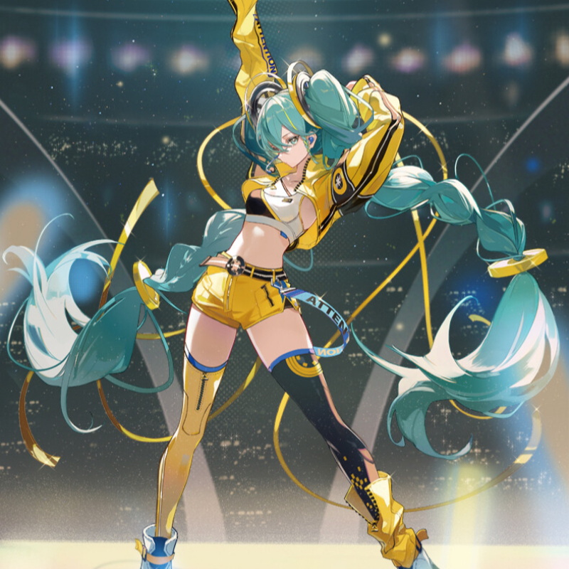 Montre à énergie solaire Hatsune Miku Dancing Melody sous licence officielle