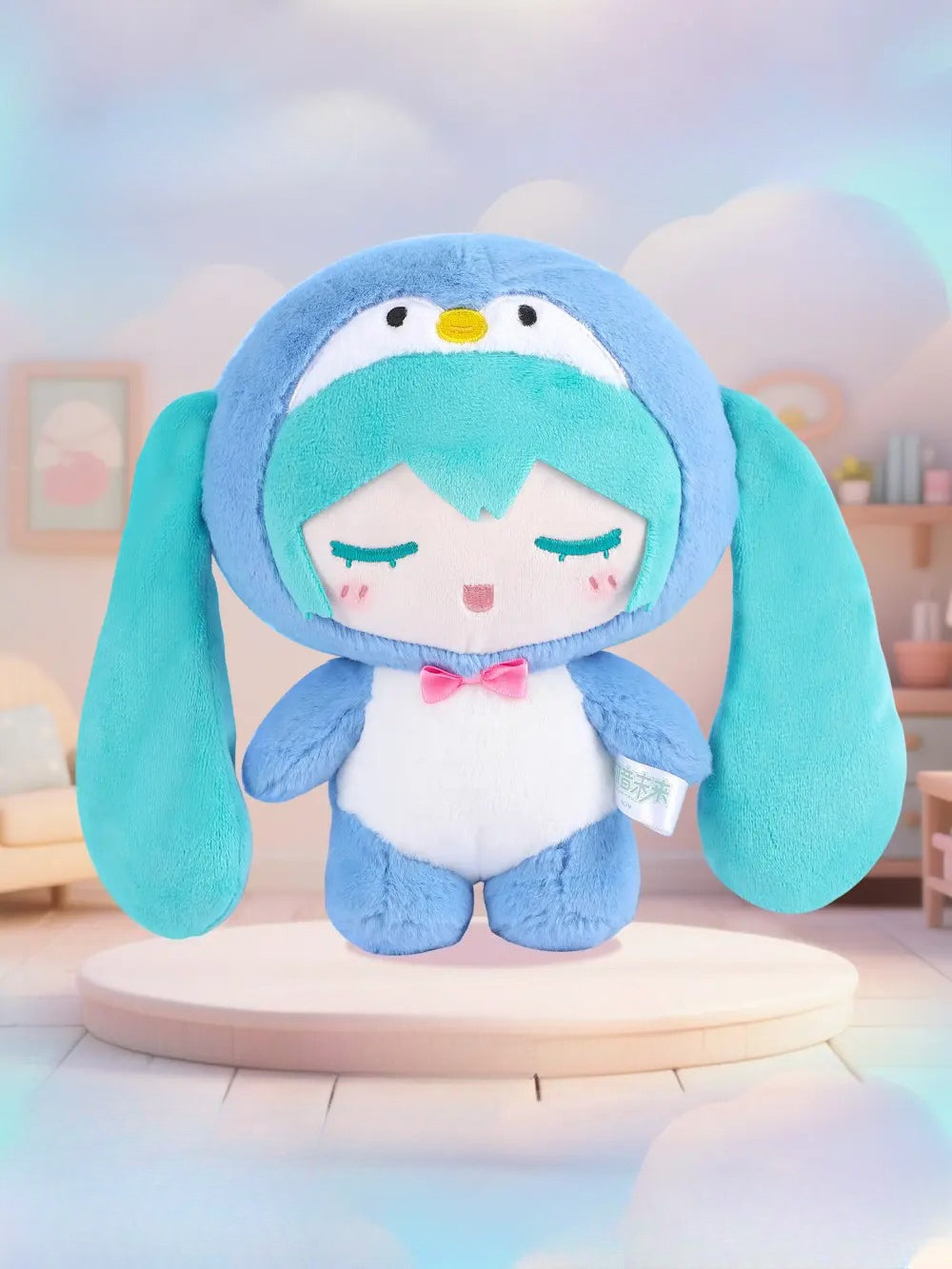 Official Hatsune Miku Animal Cosplay Series Plush Dolls | Cute Soft Sweet High-Look Companion Doll for Home Decor
