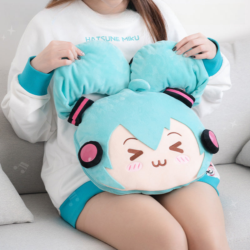 Oreiller multifonctionnel Hatsune Miku sous licence officielle
