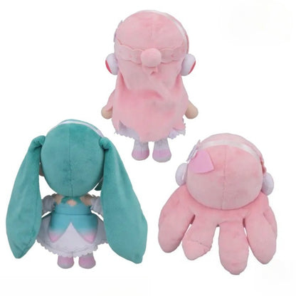 Officially Licensed SEGA Hatsune Miku & Megurine Luka 15th Anniversary Fufu Plush