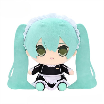 Official Hatsune Miku Maid Outfit Plush Doll