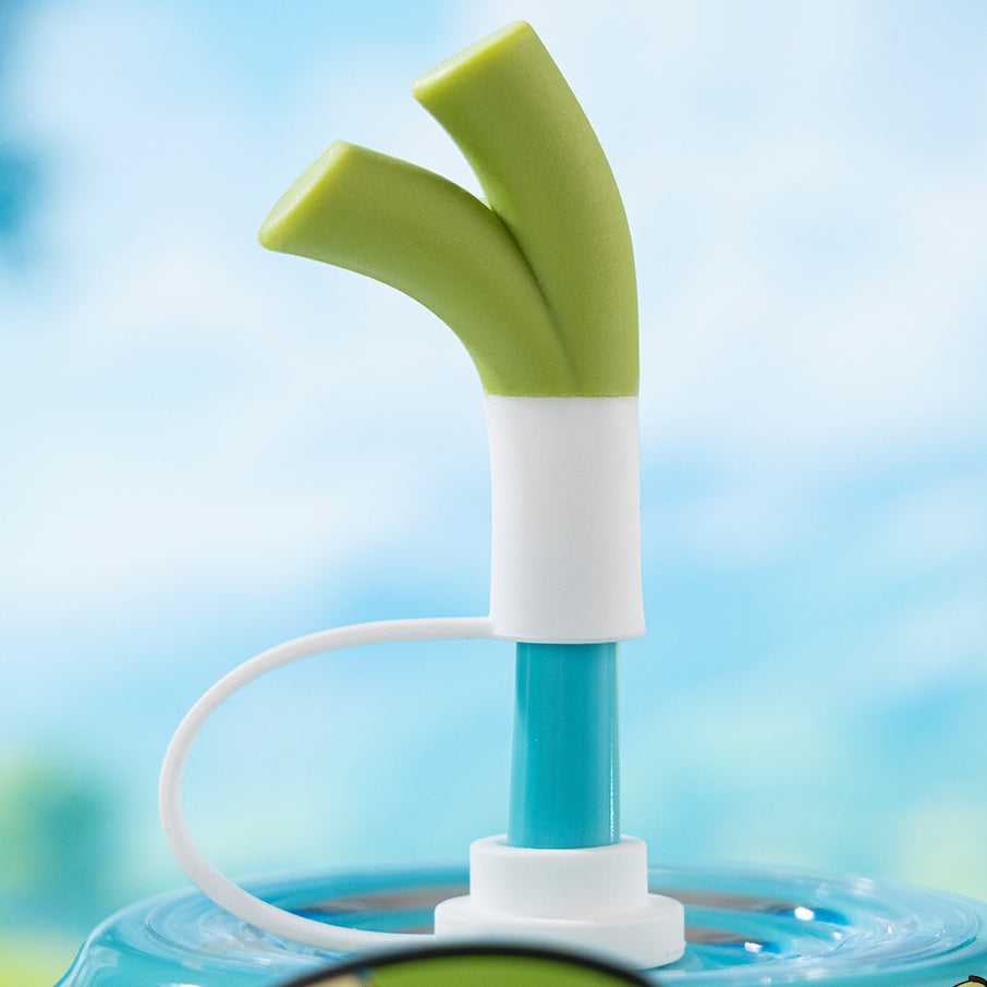 Officially Licensed Hatsune Miku Cute Straw Water Bottle