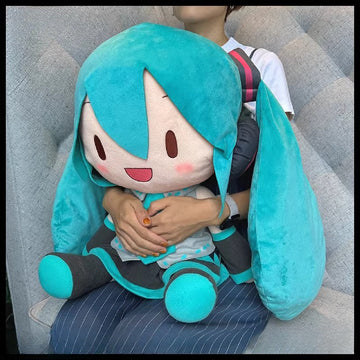 Official Hatsune Miku FuwaPetit Large Plush – 50 cm (19.69 in)