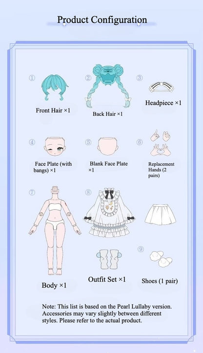 Official Hatsune Miku “Music Prelude” DIY Dress-Up Collectible Figure
