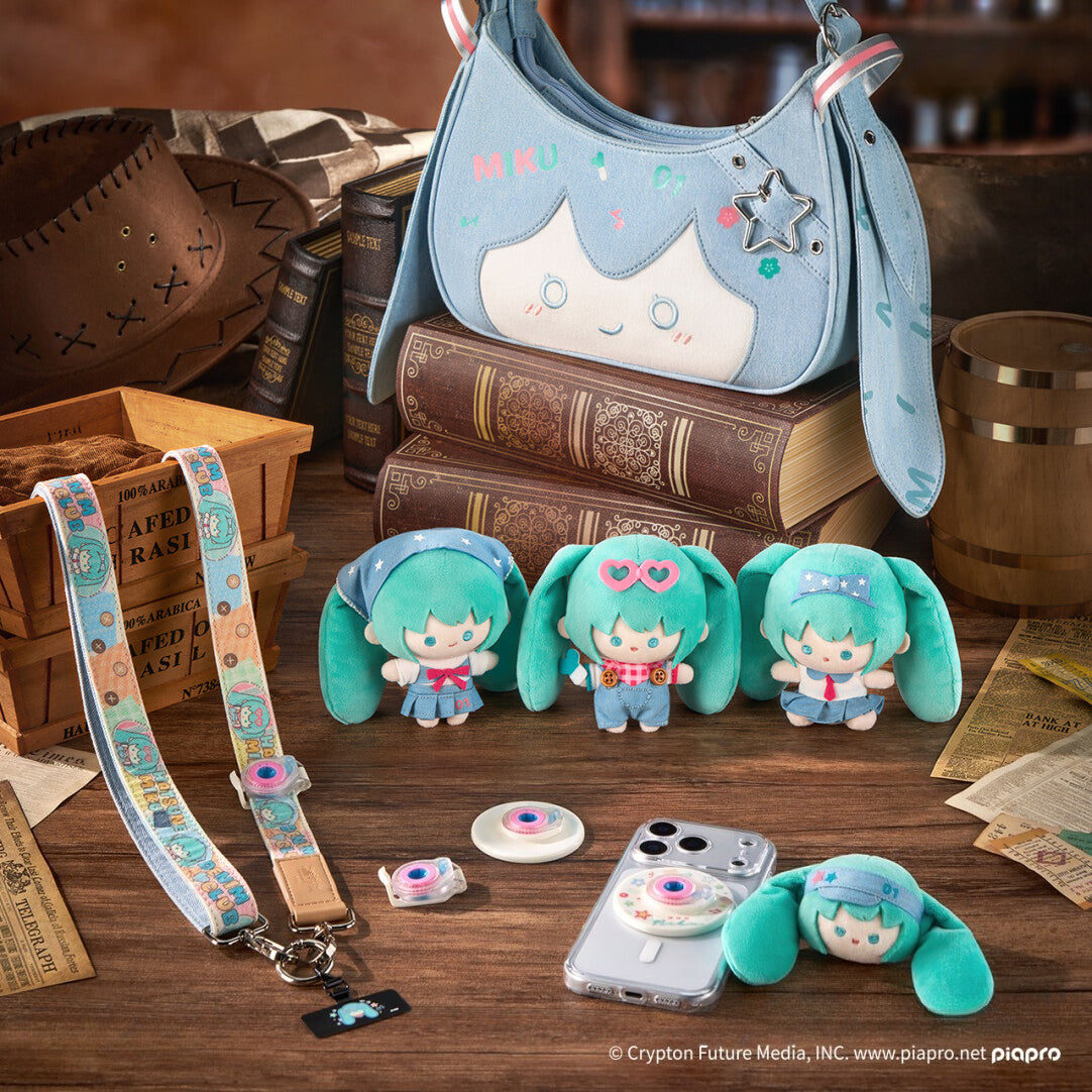Official Hatsune Miku Denim Tribe Snap Plush Blind Box