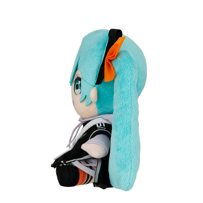 Official Hatsune Miku Punk Style Plush Doll 18cm – Fashion Anime Character Soft Toy