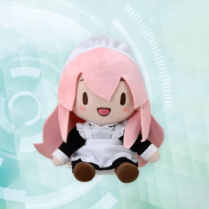 Officially Licensed Bilibili SEGA VOCALOID Project DIVA Fuwa Petit Maid Mini Plush Doll