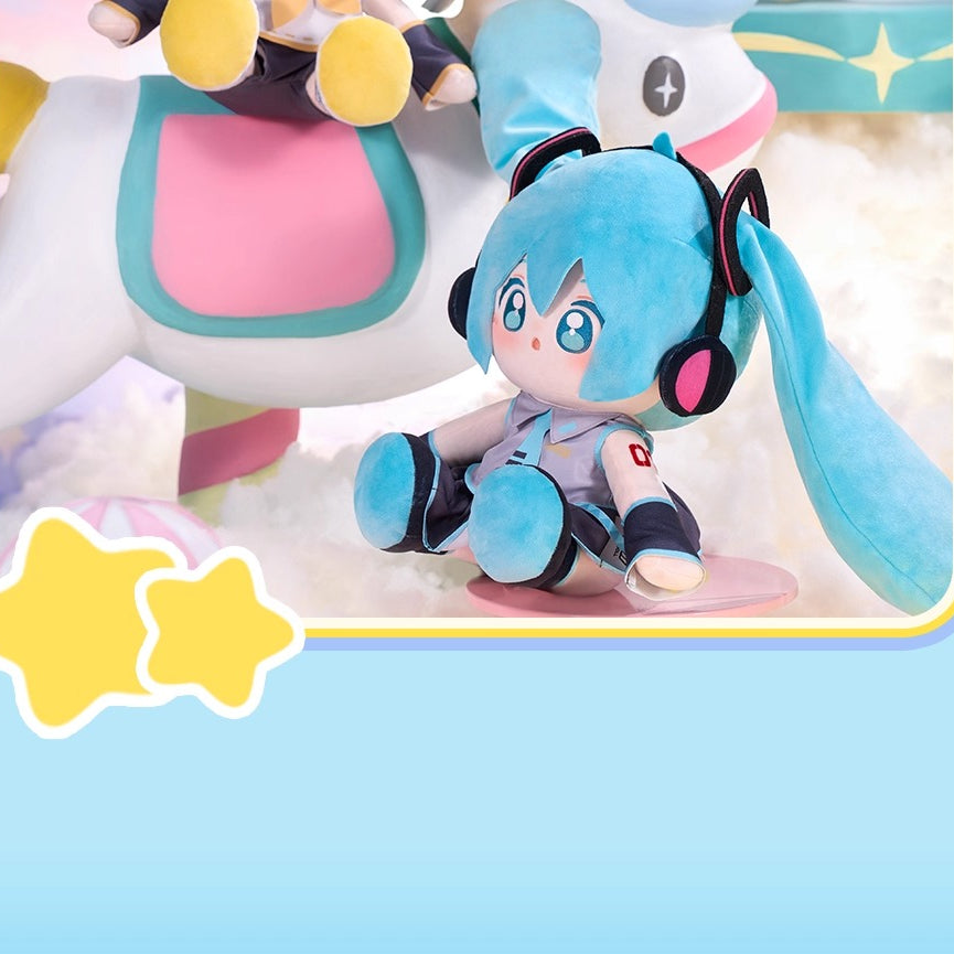 Hatsune Miku Sitting – 35cm Large Plush Toy