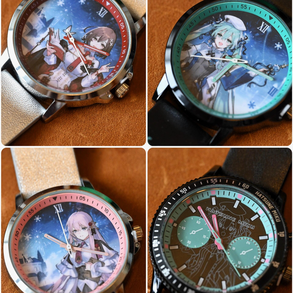 Official Hatsune Miku Snowy Night Series Watch Blind Box - Random Box or Opened & Confirmed Style