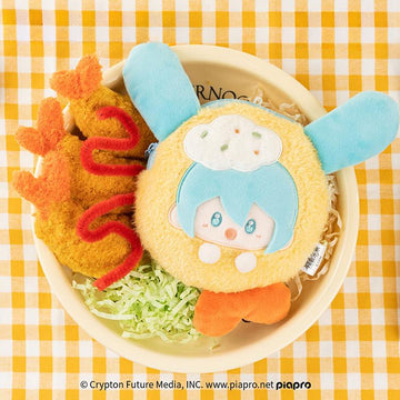 Offiziell lizenzierte Plüsch-Geldbörse aus der Hatsune Miku Super Delicious-Serie