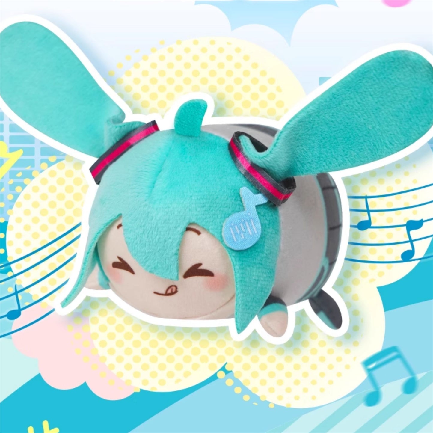 Offiziell lizenzierte Hatsune Miku Ontonton kleine Fufu Plüschtier-Blindbox