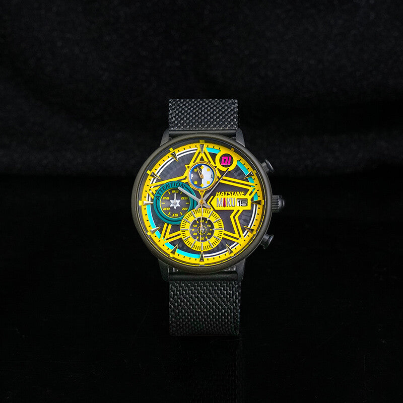Montre à énergie solaire Hatsune Miku Dancing Melody sous licence officielle