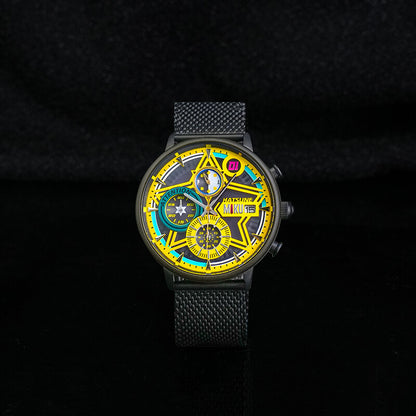 Montre à énergie solaire Hatsune Miku Dancing Melody sous licence officielle