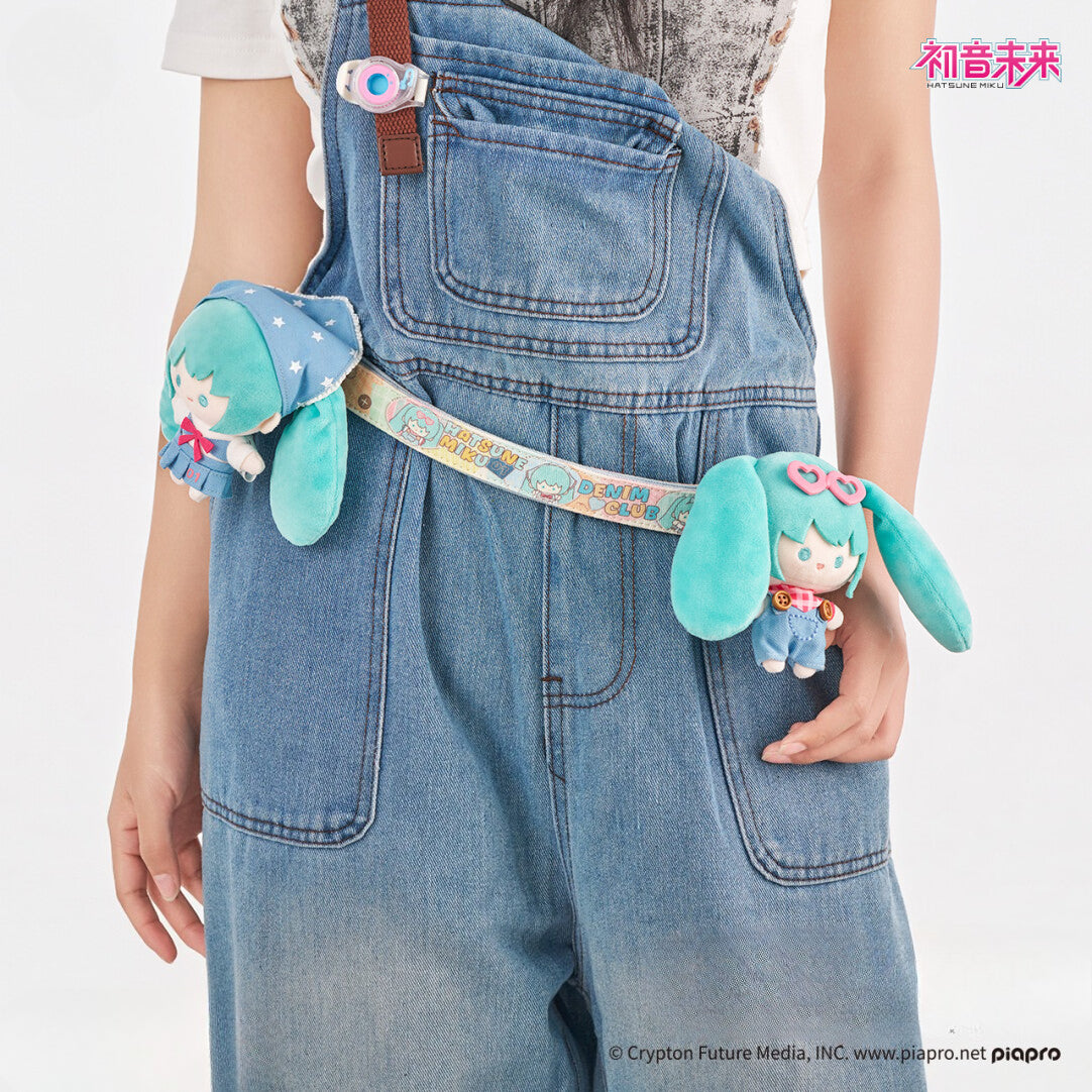 Official Hatsune Miku Denim Tribe Snap Plush Blind Box